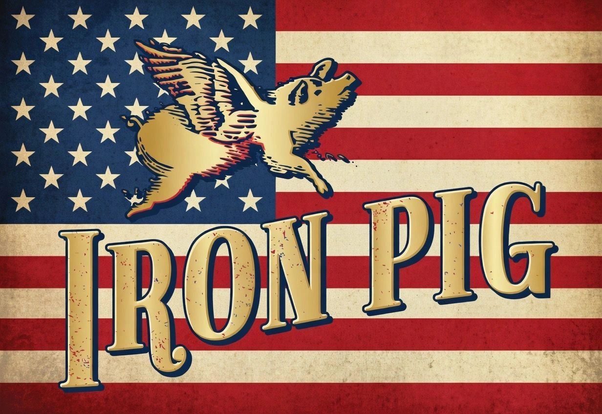 Ian Murphy at the Iron Pig Smokehouse
